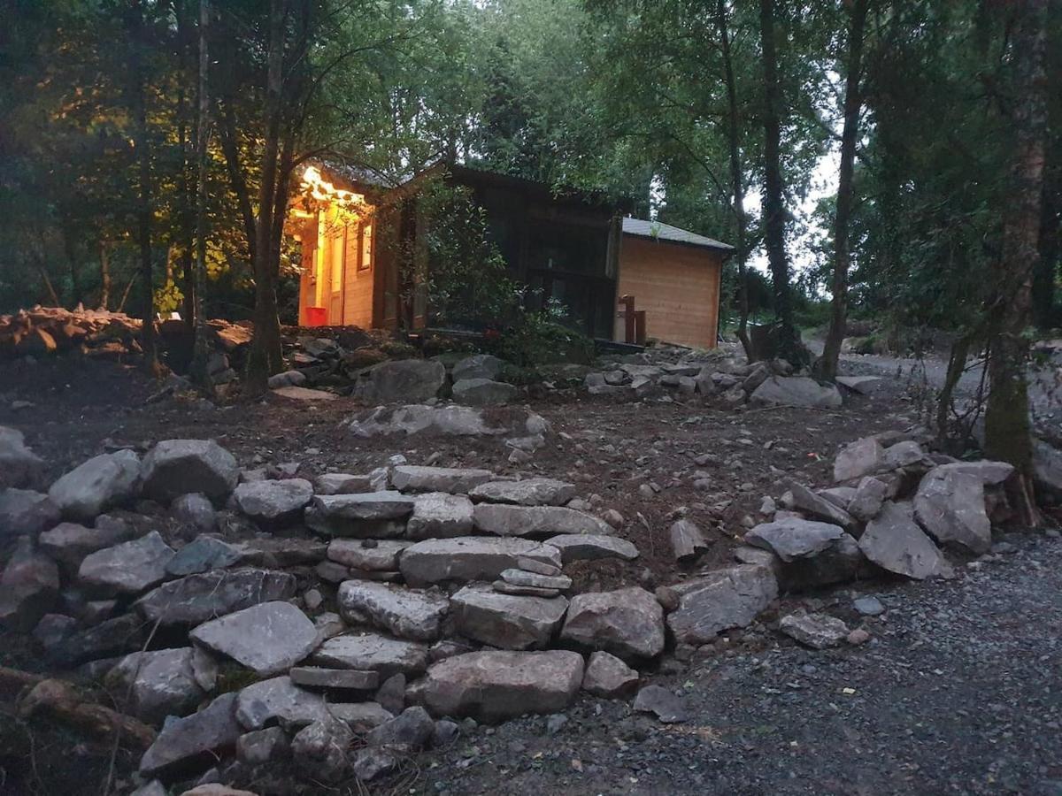 Stunning Log Cabin On The Lake Portroe Dış mekan fotoğraf