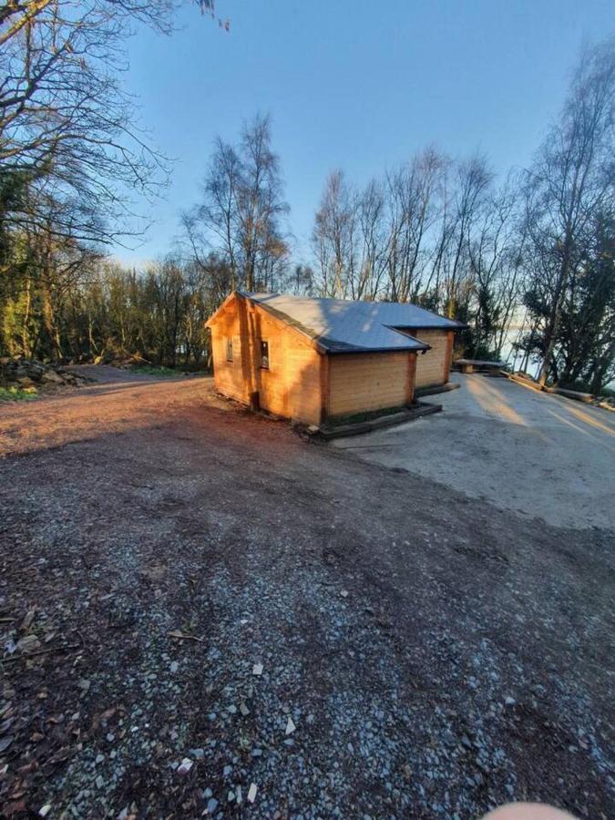 Stunning Log Cabin On The Lake Villa Portroe Dış mekan fotoğraf